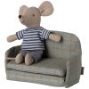 Canapé lit Souris Damier Maileg Produit 3