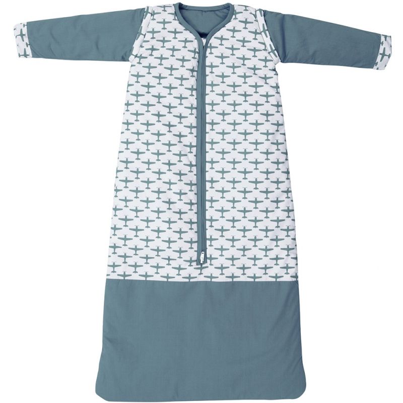 Gigoteuse évolutive chaude Airplane gris bleu Tog 3,8 (70 - 90 cm) Taftan