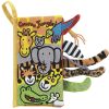 Livre d'activités en tissu Coucou jungle  par Jellycat
