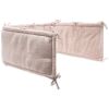 Tour de lit Sprinkle Knit Silk Rose (pour lits 60 x 120 ou 70 x 140 cm) Jollein Produit 1