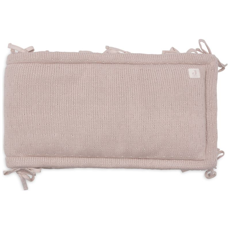 Tour de lit Sprinkle Knit Silk Rose (pour lits 60 x 120 ou 70 x 140 cm) Jollein Produit 2