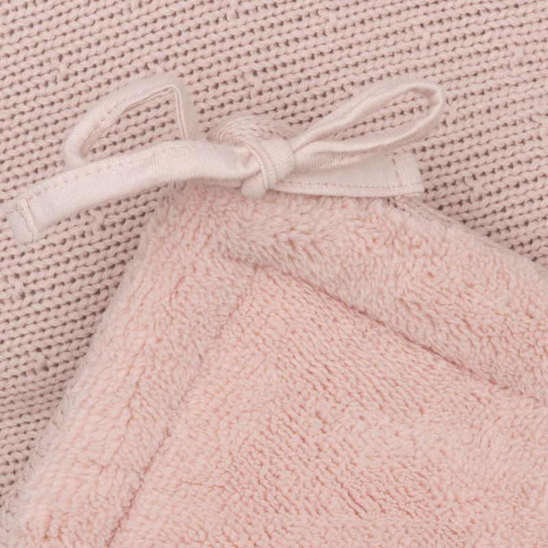 Tour de lit Sprinkle Knit Silk Rose (pour lits 60 x 120 ou 70 x 140 cm) Jollein Produit 3