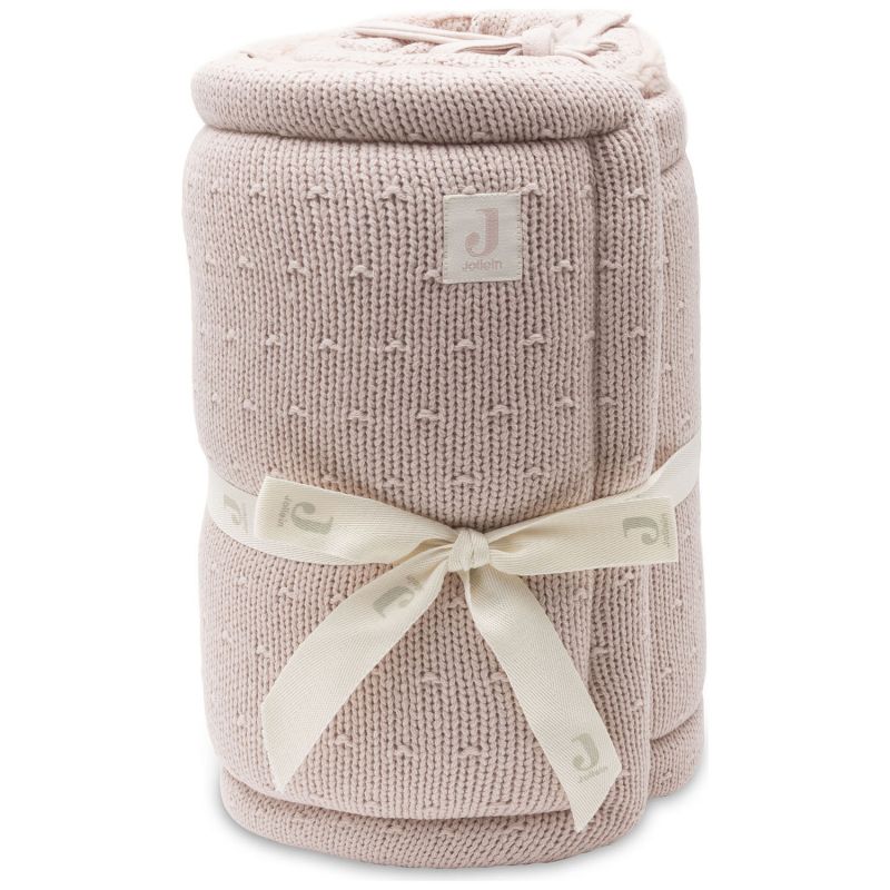 Tour de lit Sprinkle Knit Silk Rose (pour lits 60 x 120 ou 70 x 140 cm) Jollein Produit 5