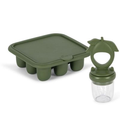 Set bac à glaçons et sucette grignoteuse Blush
