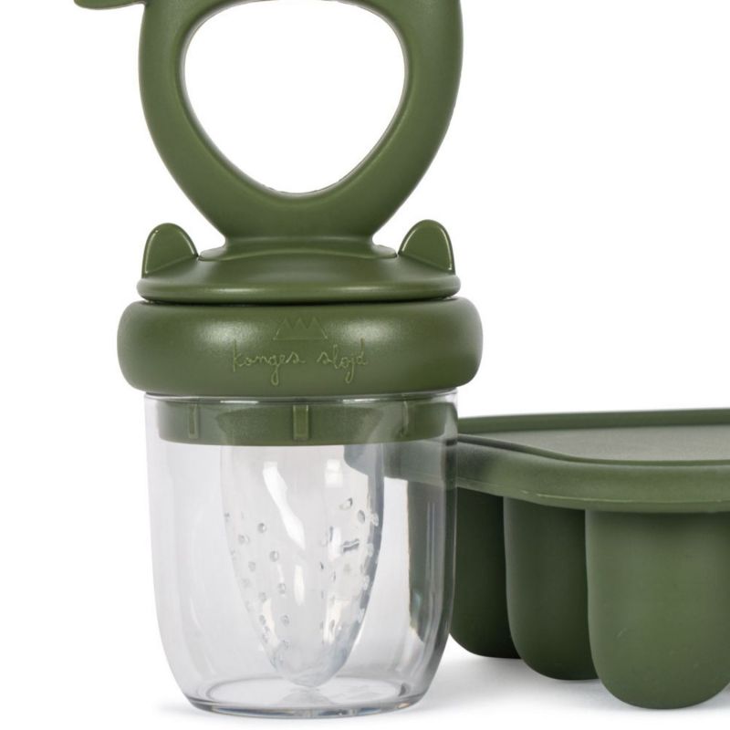 Set bac à glaçons et sucette grignoteuse Olivine Konges Slojd Produit 2