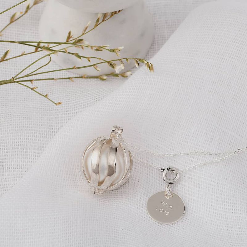Bola de grossesse Akoyea personnalisable (argent 925) Nativee