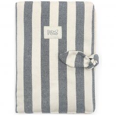 Protège carnet de santé Knot Navy Jean - Babyshower