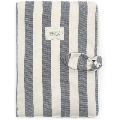 Protège carnet de santé Knot Navy Jean