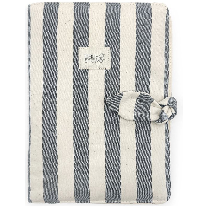 Protège carnet de santé Knot Navy Jean Babyshower Produit 1