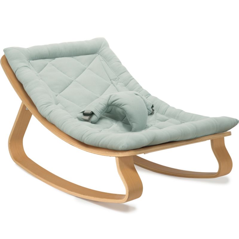 Transat à balancement en bois de hêtre Levo Farrow - Reconditionné Charlie Crane Produit 1