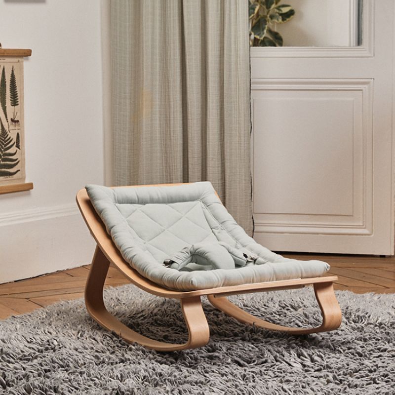 Transat à balancement en bois de hêtre Levo Farrow - Reconditionné Charlie Crane Produit 2