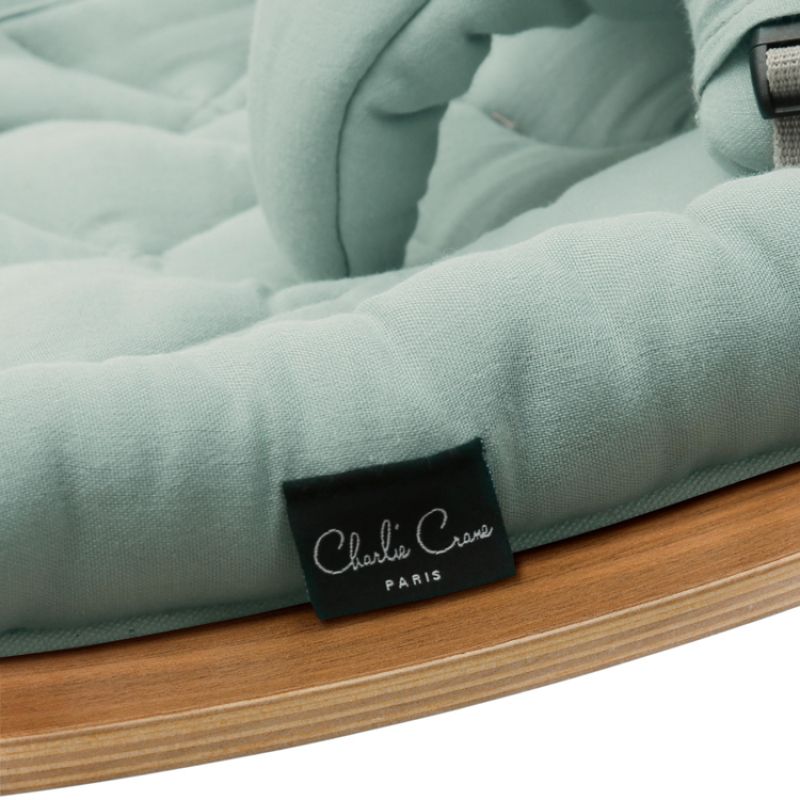 Transat à balancement en bois de hêtre Levo Farrow - Reconditionné Charlie Crane Produit 8