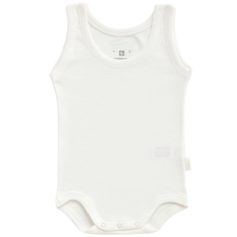 Body sans manches écru Beige (18 mois : 81 cm) Cambrass