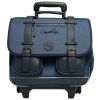 Cartable à roulettes Totaly Navy (38 cm) - Caméléon
