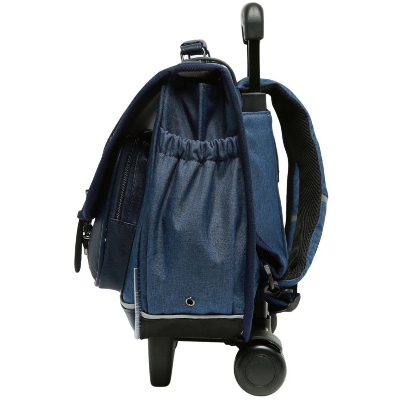 Cartable à roulettes Totaly Navy (38 cm) Caméléon Produit 2