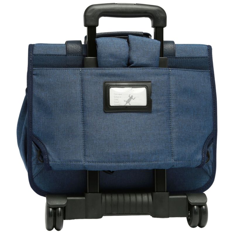Cartable à roulettes Totaly Navy (38 cm) Caméléon Produit 4