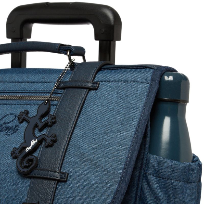 Cartable primaire à roulettes Totaly Navy (38 cm) Caméléon Produit 6