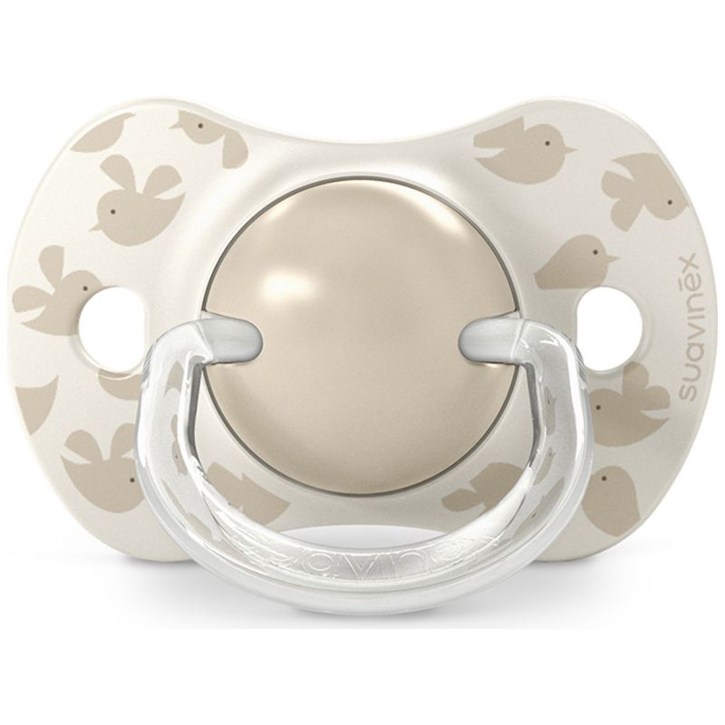 Lot de 2 sucettes symétriques SXPro Birdies Beige (6-18 mois) Suavinex Produit 3