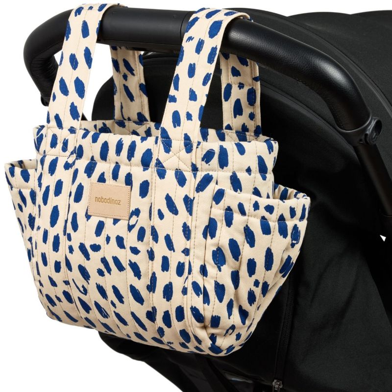 Sac à poussette Hyde Park Leonie Blue Nobodinoz Produit 2
