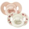 Lot de 2 sucettes symétriques en silicone Binky Petit River Rose (3 mois et +) Elodie Details Produit 1