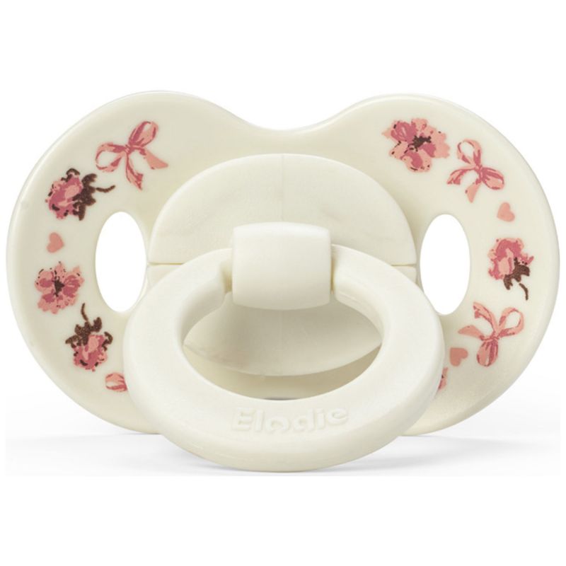 Lot de 2 sucettes symétriques en silicone Binky Petit River Rose (3 mois et +) Elodie Details Produit 3