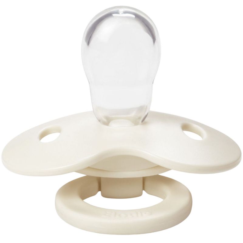 Lot de 2 sucettes symétriques en silicone Binky Petit River Rose (3 mois et +) Elodie Details Produit 5