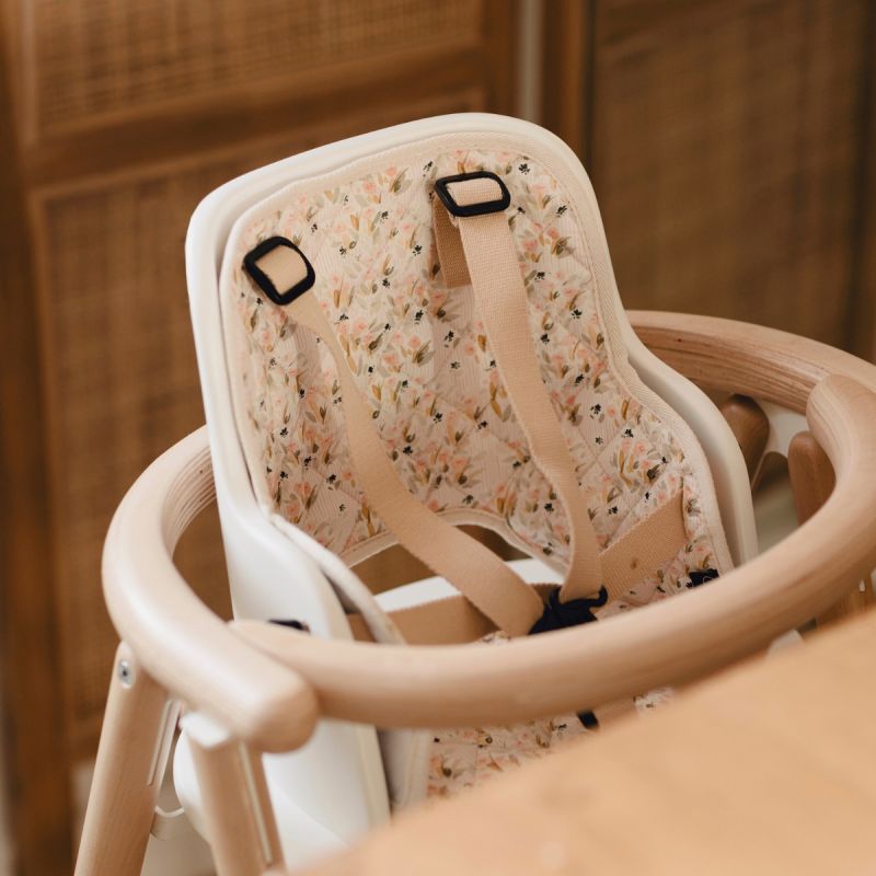 Image d'ambiance de présentation du produit Baby Set pour chaise haute Tobo White - Charlie Crane