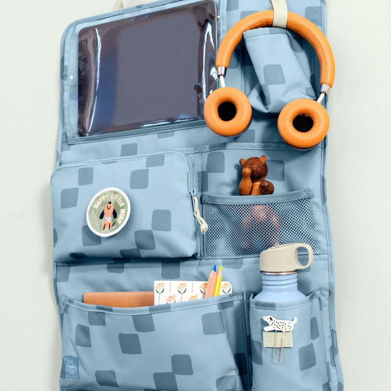 Organisateur de voiture Pattern Party bleu Lässig Ambiance 2