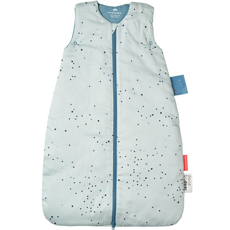 Gigoteuse chaude Dreamy dots TOG 2.5 bleue (90 cm) Done by Deer