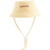 Bob enfant Sunshine large rayure jaune (1-2 ans) Chamaye Produit 1
