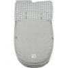 Chancelière pour nacelle & siège auto gr 0 hiver vichy vert (0-24 mois)  par Walking Mum
