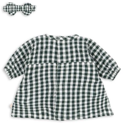 Ensemble de vêtements pour poupée Green check