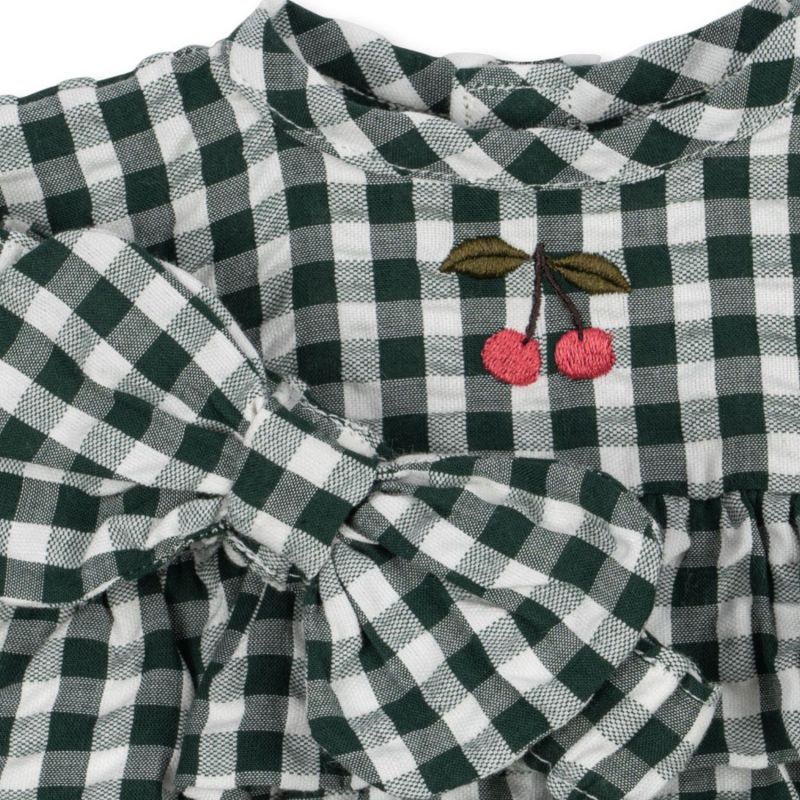 Ensemble de vêtements pour poupée Green check Konges Slojd Produit 3