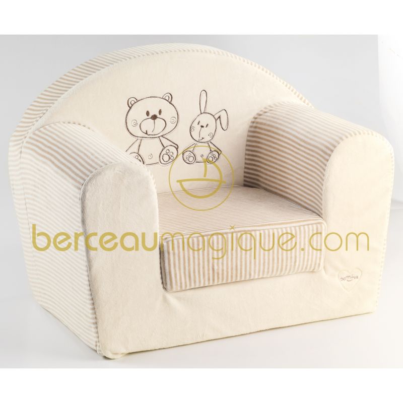 Fauteuil Rabbit & Bear (50cm) Domiva