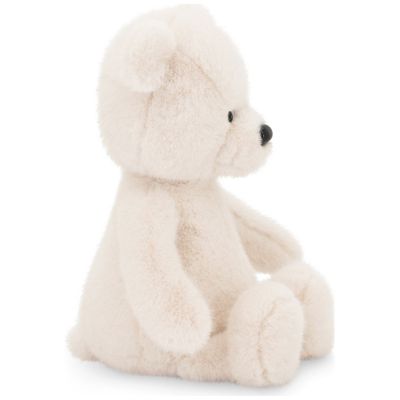 Ours teddy blanc (25 cm assis)
