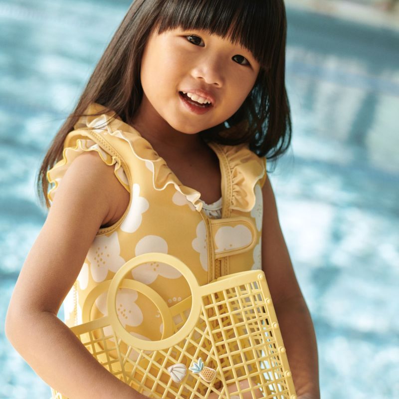 Gilet de natation Dove Flower Lemon Yellow (1-2 ans) Liewood Ambiance 6