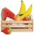 Variation Multicolore du produit Cagette de fruits en bois FSC de la marque Le Toy Van
