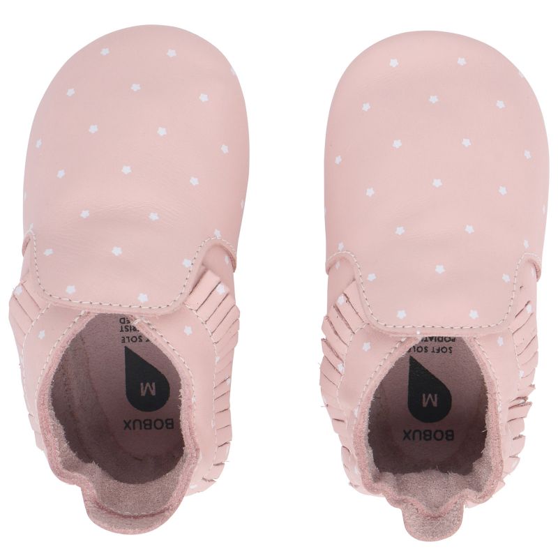 Chaussons bébé en cuir Soft soles Blossom Twinkle (15-27 mois) Bobux
