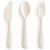 Variation Ecru du produit Set de couverts Ivory de la marque Mushie