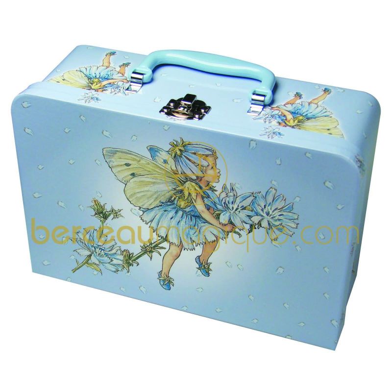 Lot de 3 valises Flower Fairies Lavande Trousselier