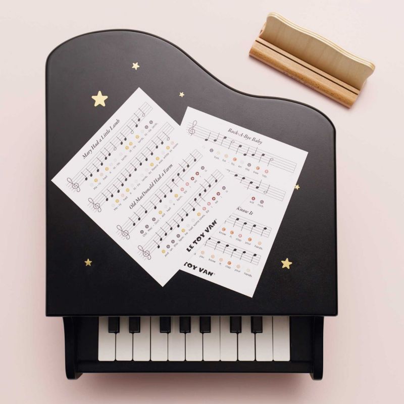 Piano à queue en bois FSC Le Toy Van Ambiance 6