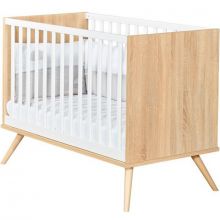 Lit bébé à barreaux Seventies (60 x 120 cm)  par Sauthon mobilier