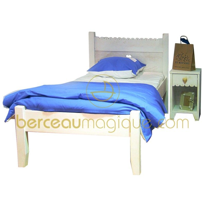 Lit enfant coeur Angel des Montagnes (19 coloris) Mathy by bols