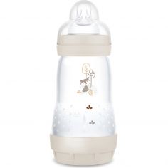 Biberon Easy Start anti-colique - 260ml - Sable - Tétine débit 2 - MAM