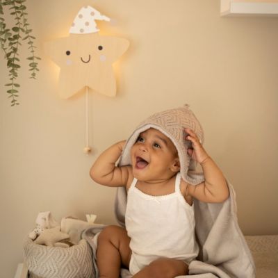 Applique murale en bois Heaven Etoile