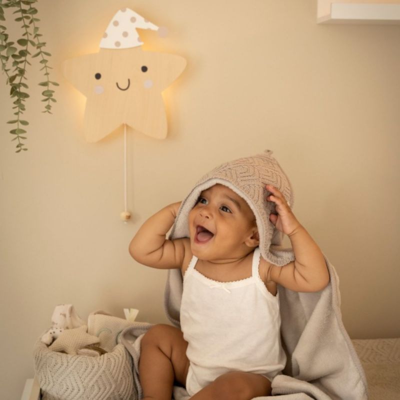 Applique murale en bois Heaven Etoile Baby's Only Ambiance 2