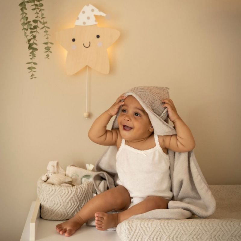 Applique murale en bois Heaven Etoile Baby's Only Ambiance 3