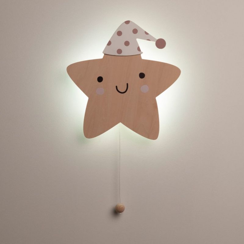 Applique murale en bois Heaven Etoile Baby's Only Ambiance 4