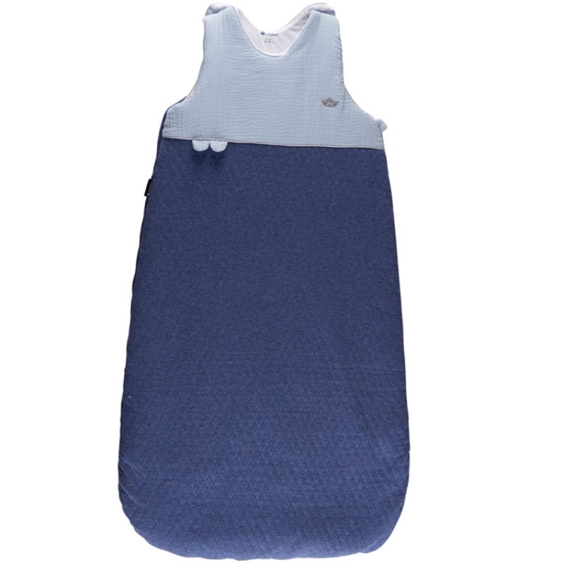 Gigoteuse évolutive chaude Nos jolis songes bleue TOG 2,8 (100 cm) Candide