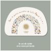 Set de table Rainbow Lili Rose personnalisable Charlie et Suzie Ambiance 1